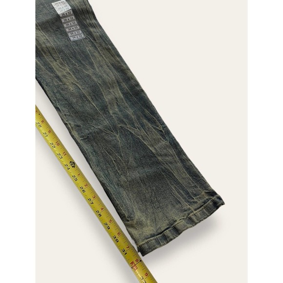 Evolution by Design Men's Jeans 36x32 Distressed Pants Slim Whiskering Tint - Picture 5 of 5